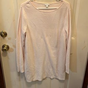 J Jill long lightweight tunic sweater